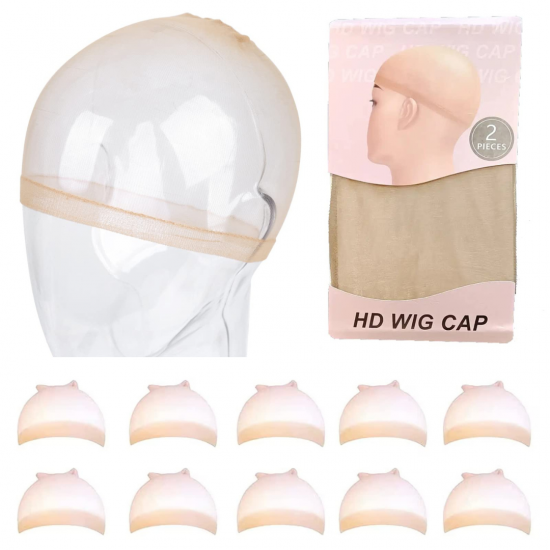 HD wig melting cap 2pcs