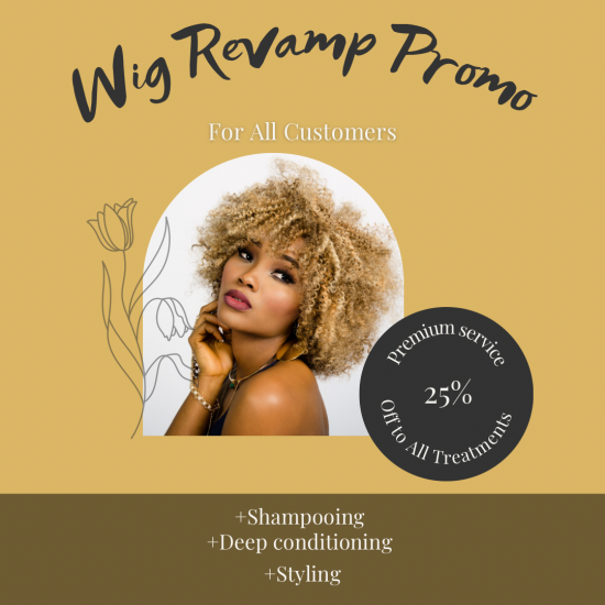 Wig Revamp Service 