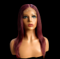 Burgundy Straight wig 16&rdquo;
